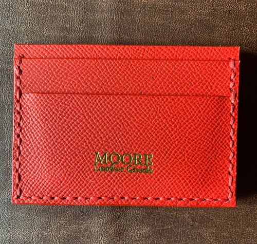 5 Pocket Card Holder (Red)