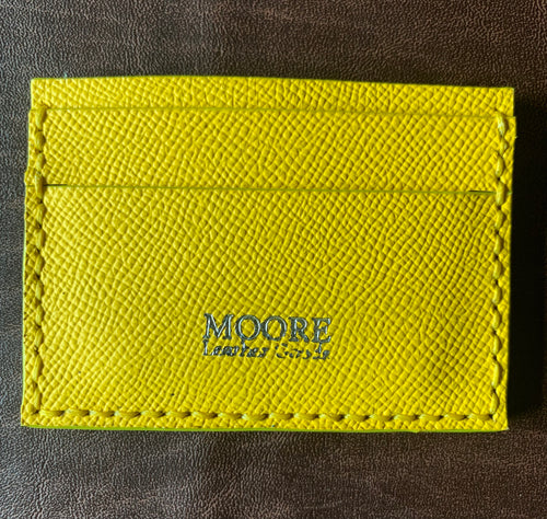 5 Pocket Card Holder (Lemon)